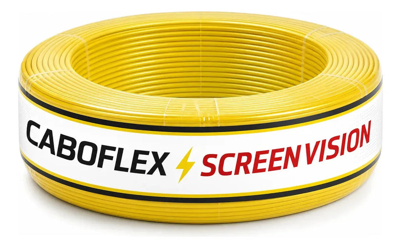 Fio 4mm Cabo Flexível Rolo Com 25 Metros Elétrico 750v Cor Marca