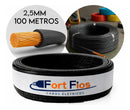Fio Elétrico 2,5mm Cabo Flexível Rolo Com 100m Metros 750v Antichamas — foto 27