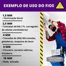 Fio 6mm Cabo Flexível Rolo 50 Metros Elétrico 750v Topfio — foto 5