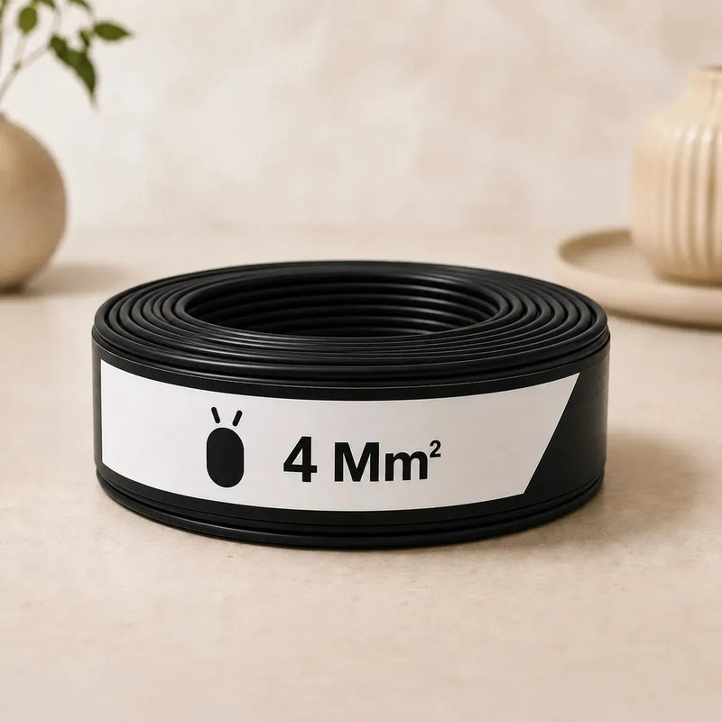 Cabo Flexível 4 Mm² Illuminix Rolo Com 100 Metros 750v